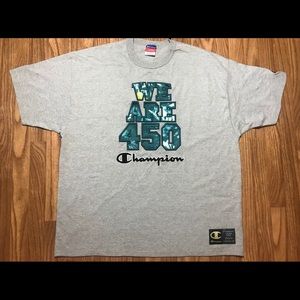 Grey Champion Shirt Colab with the NBA